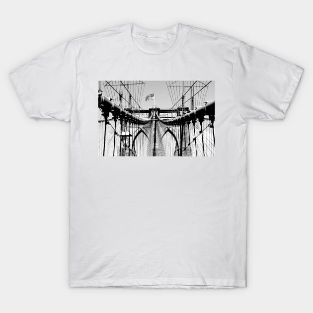 Brooklyn Bridge T-Shirt by goldstreet